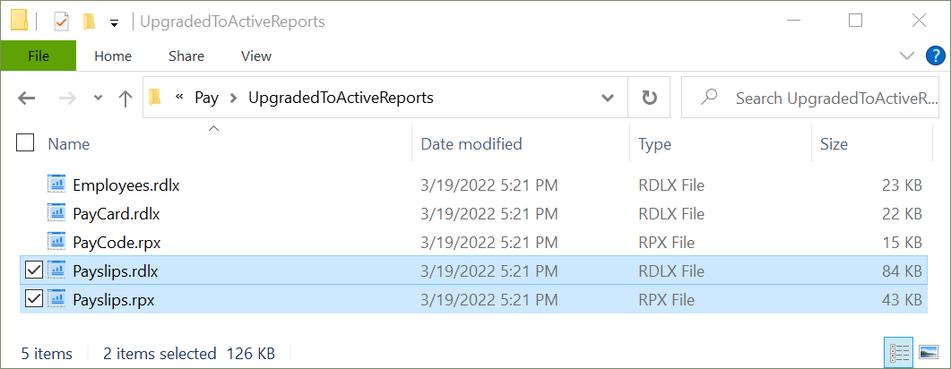 Updated to ActiveReports