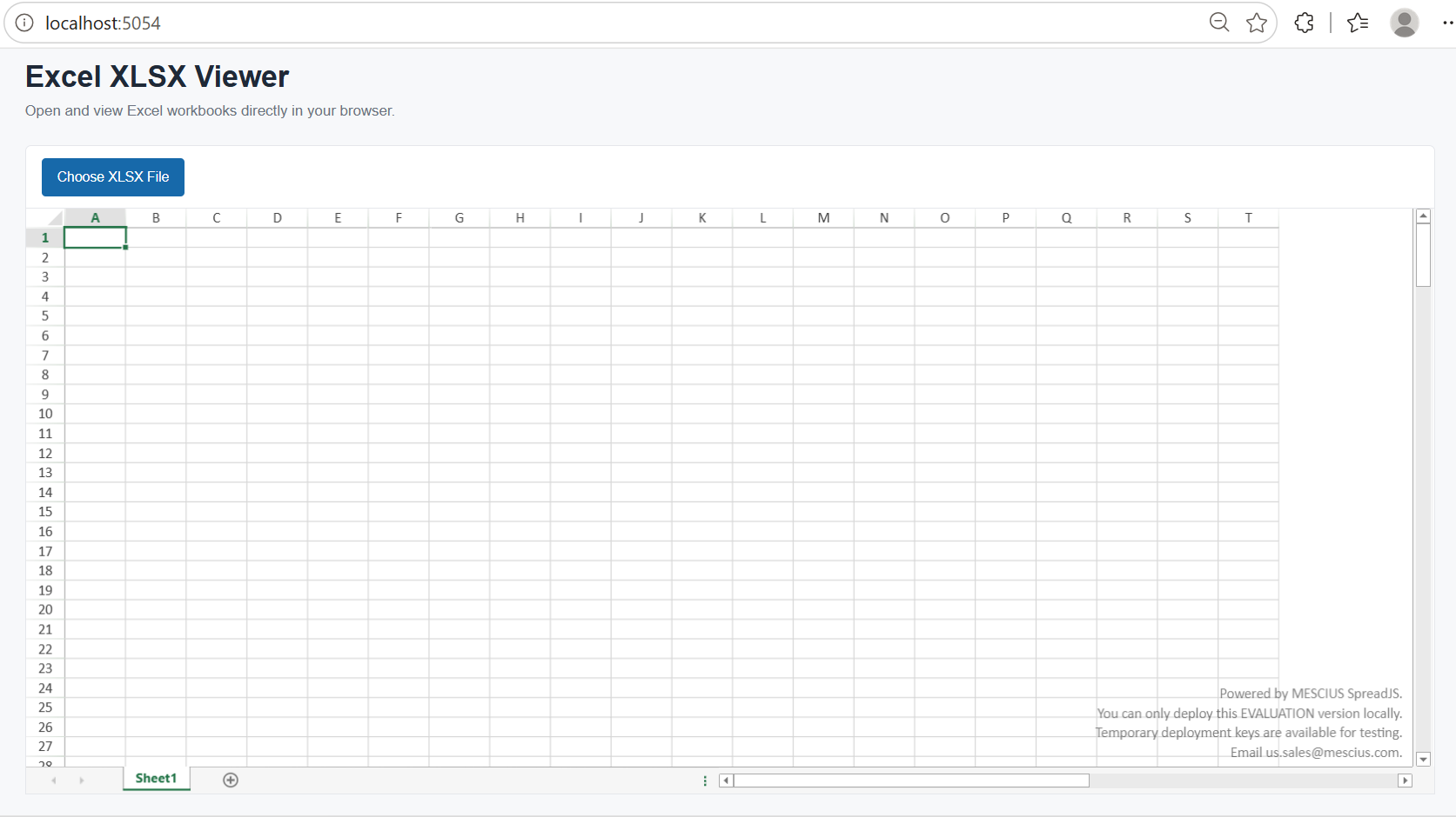 Add a Blazor Excel File Viewer to Your Web Application | Dev Tutorial | Spreadsheet Solution