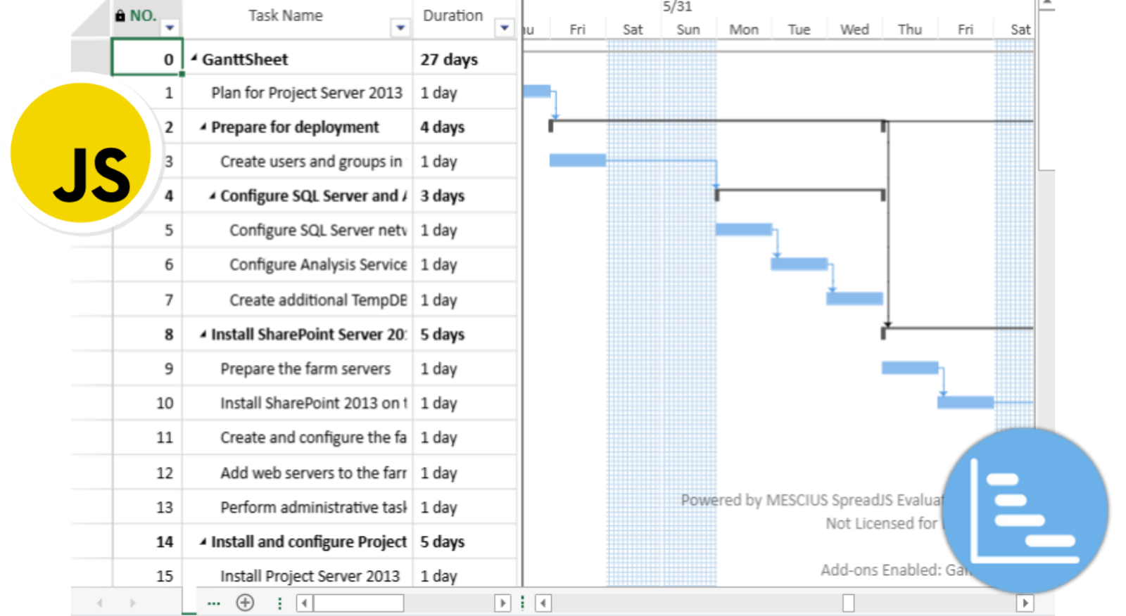 Add Timeline Planning for Architecture, Logistics & Operations Web Apps