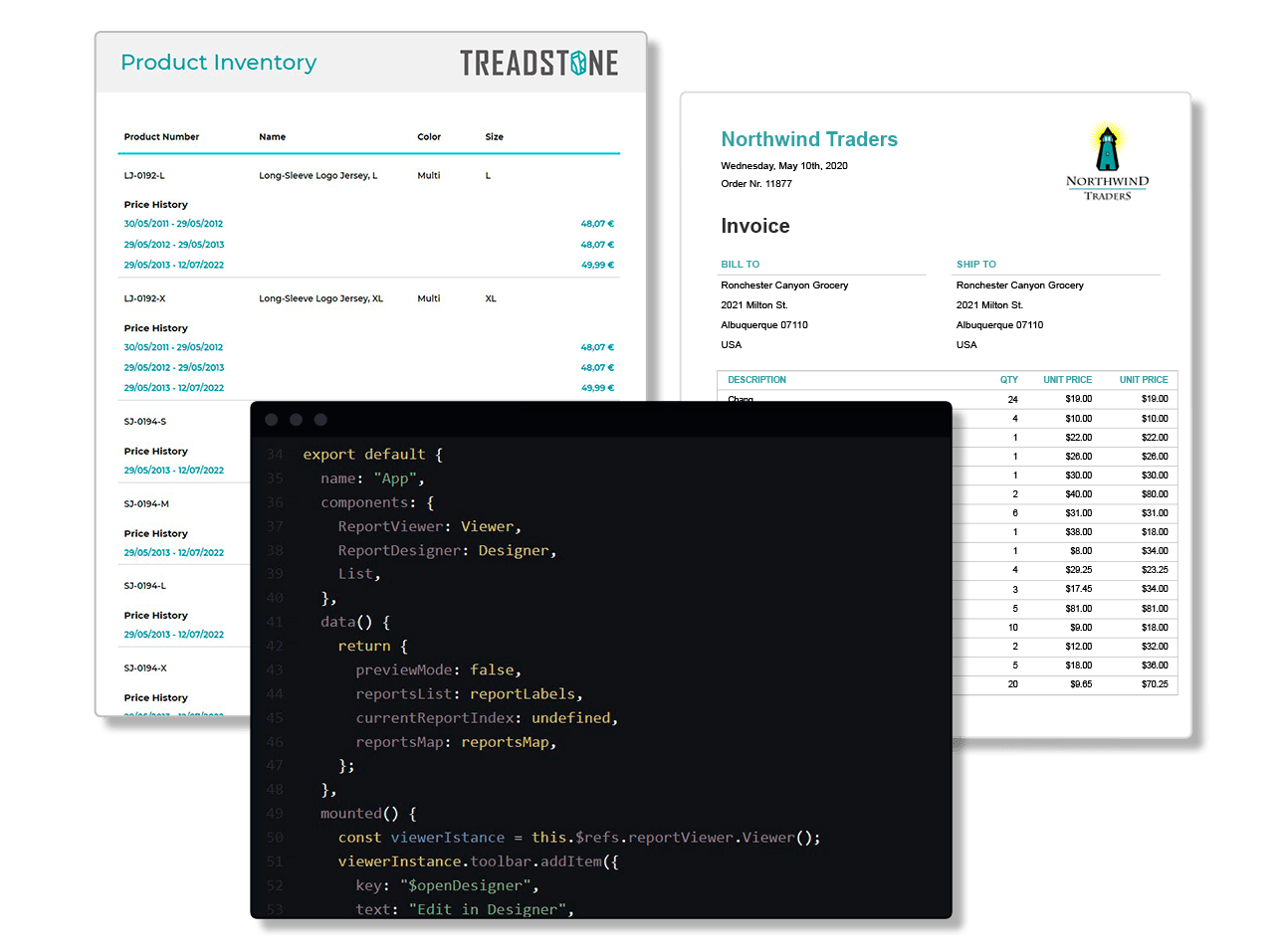 ActiveReportsJS Vue Reporting Solution