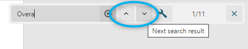 JS PDF Viewer Search Bar Buttons