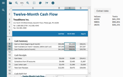 Developer Tool to allow users to programmatically extract data from a JS workbook