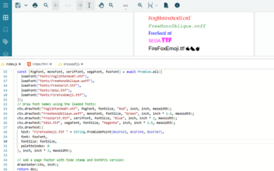Import Custom Font Files for Programmatically JS Generated PDFs