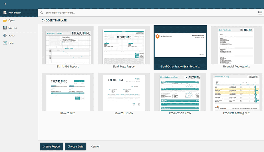 C# Report Templates