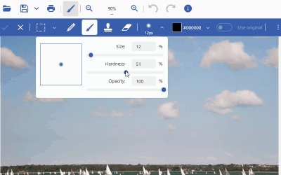 Full set of Paint Tools for editing images directly inside the JavaScript viewer | Developer Solution