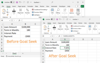 Create What-If Analysis in .NET Excel server-side apps using C#
