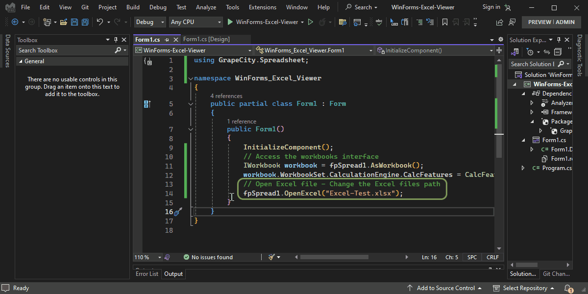 Excel Viewer