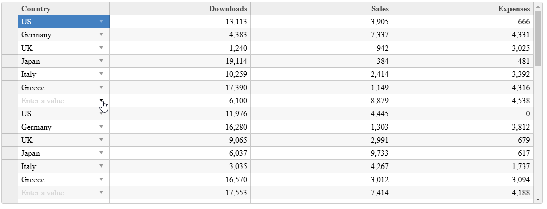 Place Holder Text on Multi Select Field