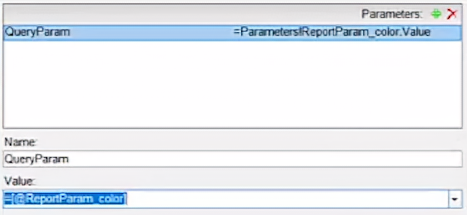 C# Report Parameters