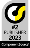 ComponentSource Award 2023 #2 Publisher