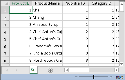 .NET Spreadsheet Status Bar