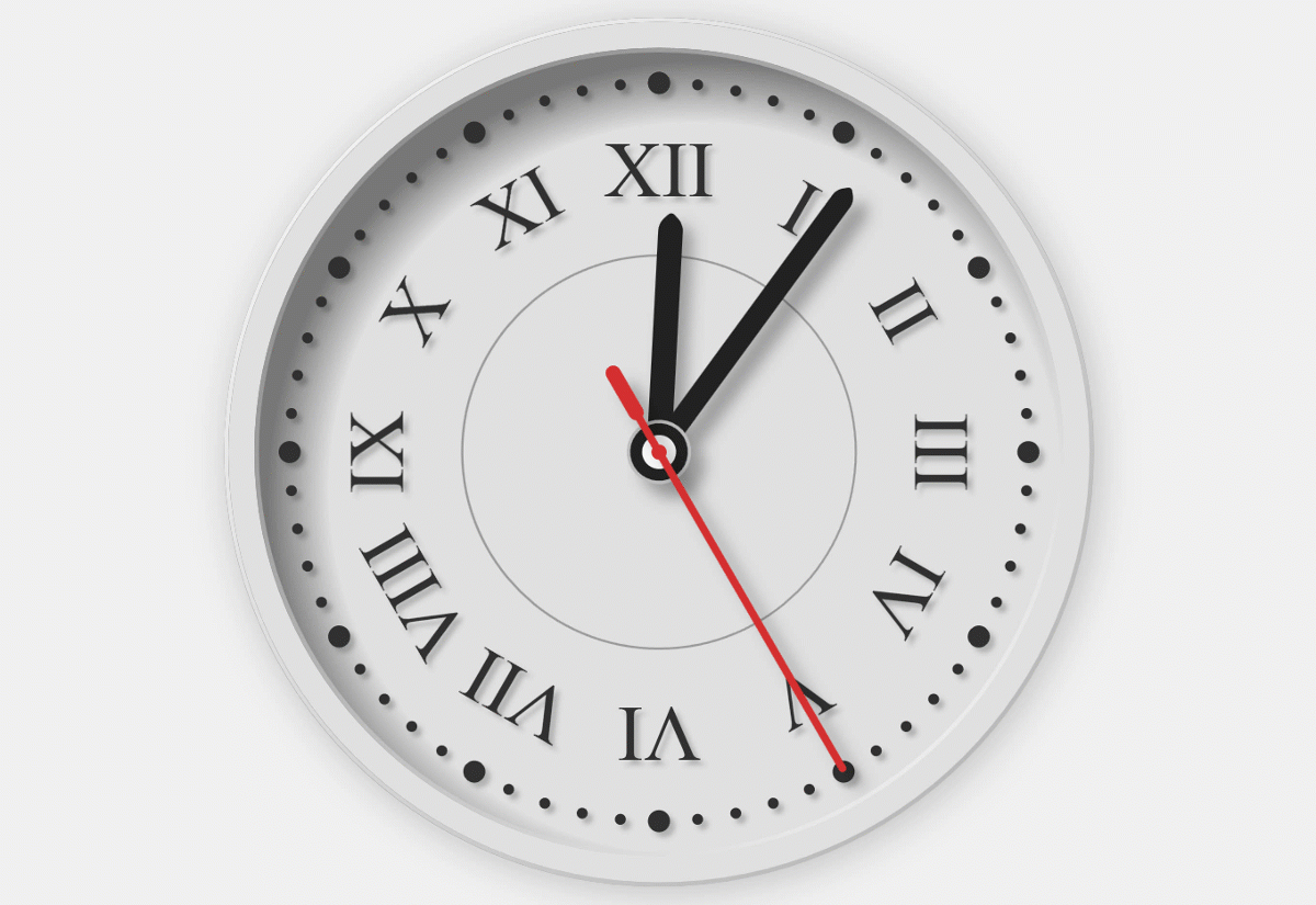 WPF Gauges Clock