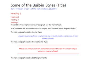 Apply MS Word Themes using a server-side DOCX API