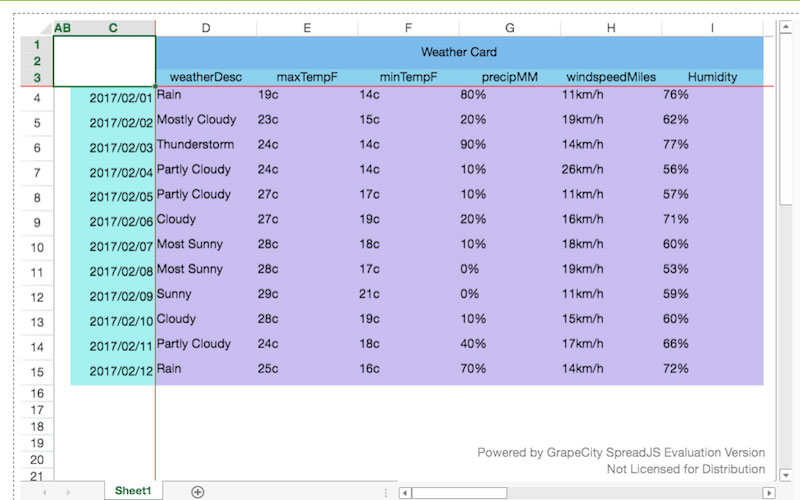 Custom Frozen Line Colors in SpreadJS using GrapeCity Documents for Excel .NET v3.2