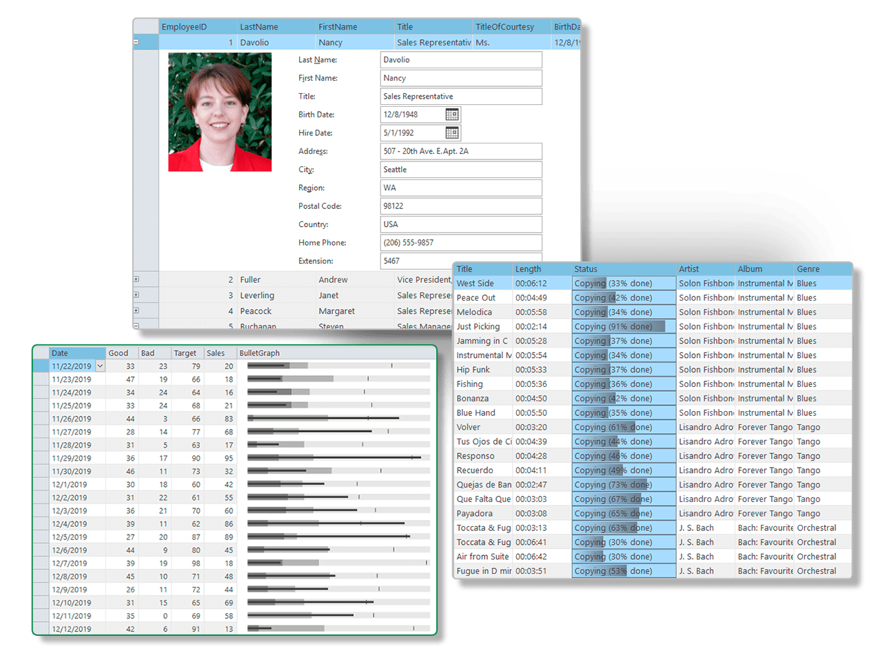 WinForms Datagrid Control