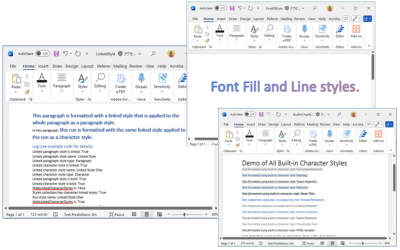 Apply Consistent Formatting on Generated DOCX Files