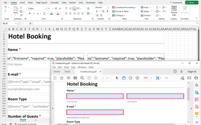 Convert Excel Templates .xltx to PDF using .NET C#