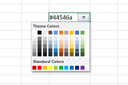 JavaScript Default Color Picker