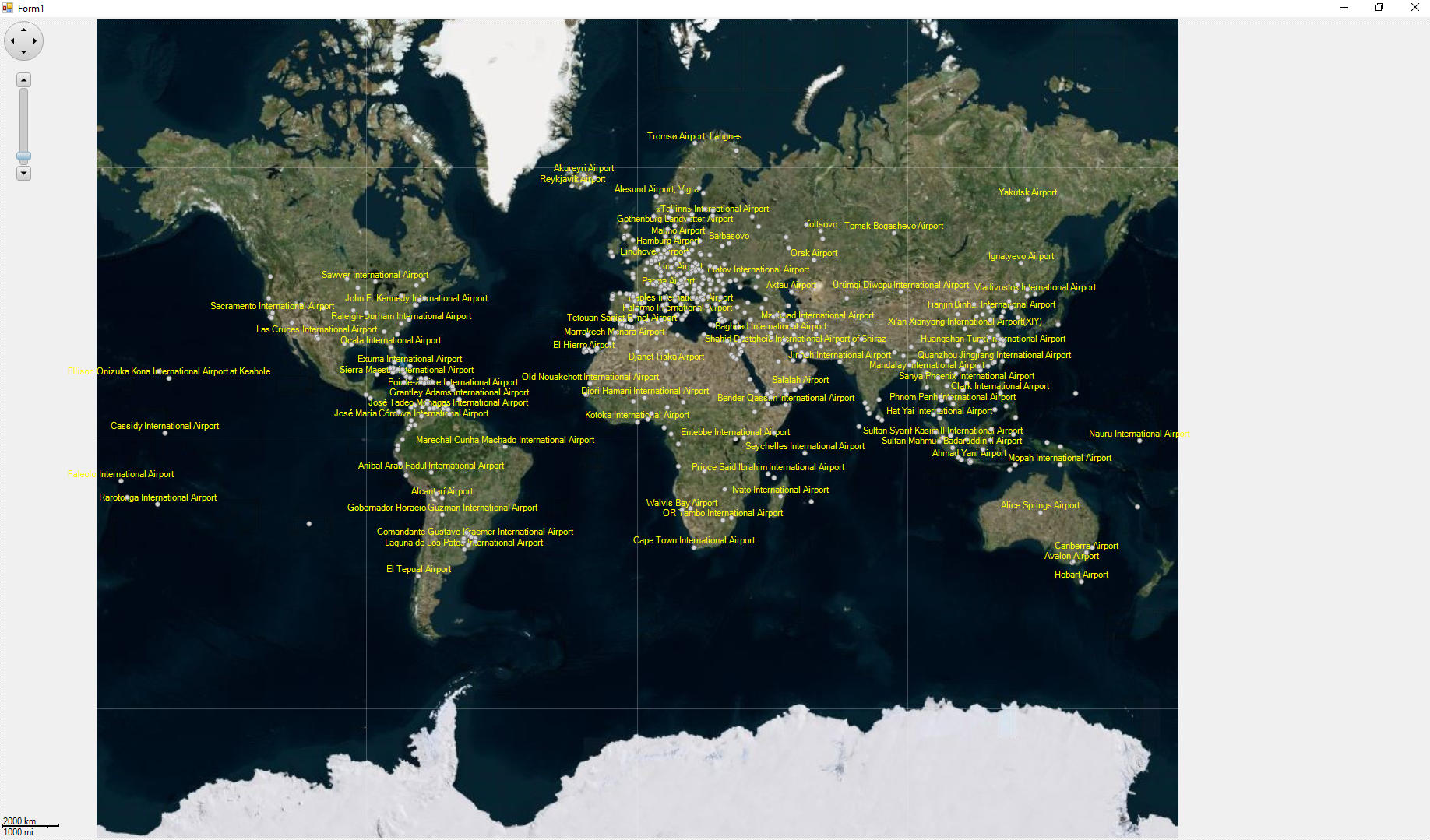 .NET Map Control