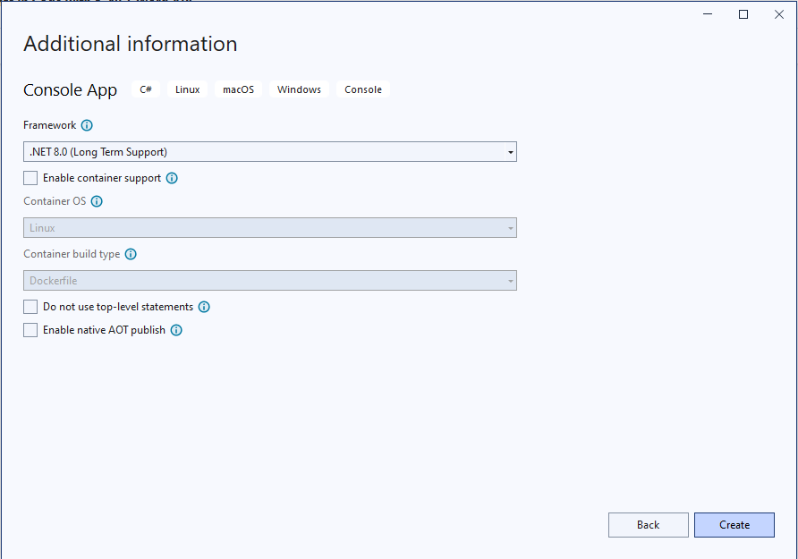 Create a .NET 8 Console App to Create a DOCX Files