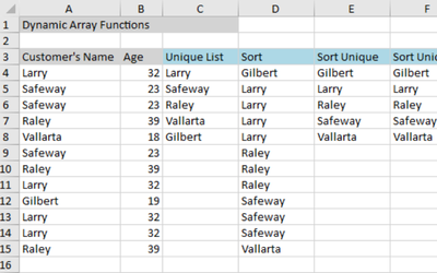 Dynamic Array Formulas using C#