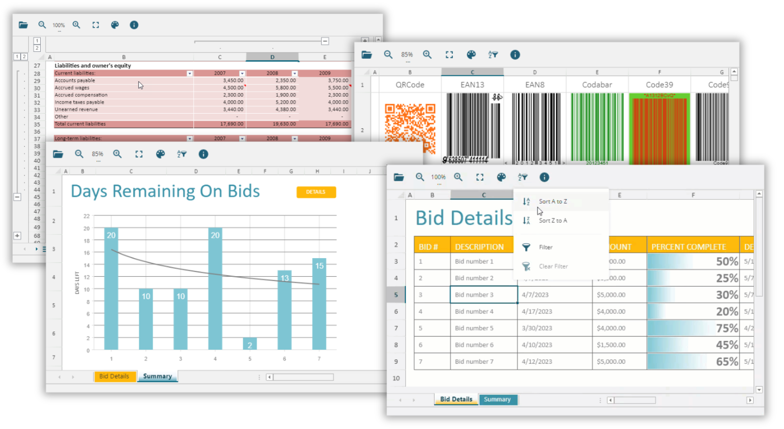 Create an Excel or Data File Viewer Web App with Data Visualizations