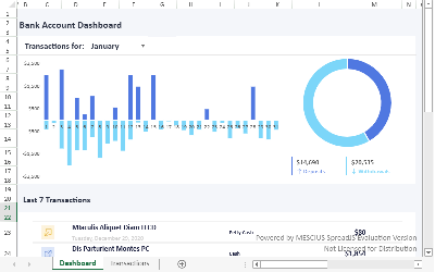 Charts in JS Spreadsheets