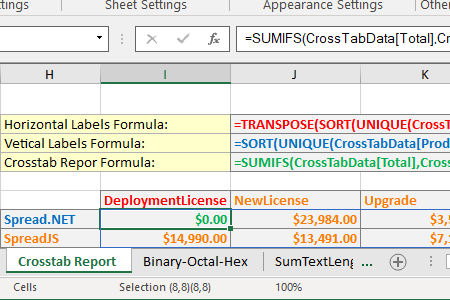 WinForms Excel-Like Spreadsheet Dynamic Arrays