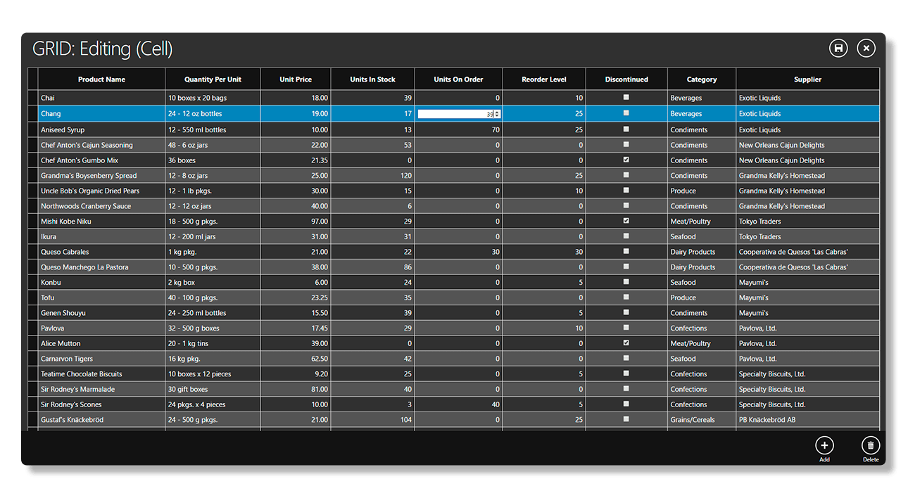 LightSwitch UI Controls