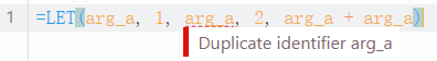 JavaScript Spreadsheet Formula Editor Panel - flag formula errors - lint optinos