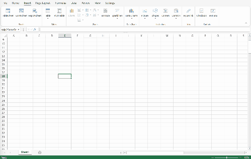 UX/UI JS Spreadsheets Adding Shapes via Drag-and-Drop