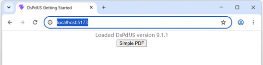 Sample Application | PDF Document Generated in the Browser